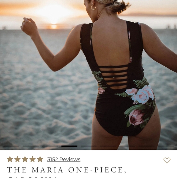 The Maria One-Piece, Carolina Albion - Picture 2 of 6